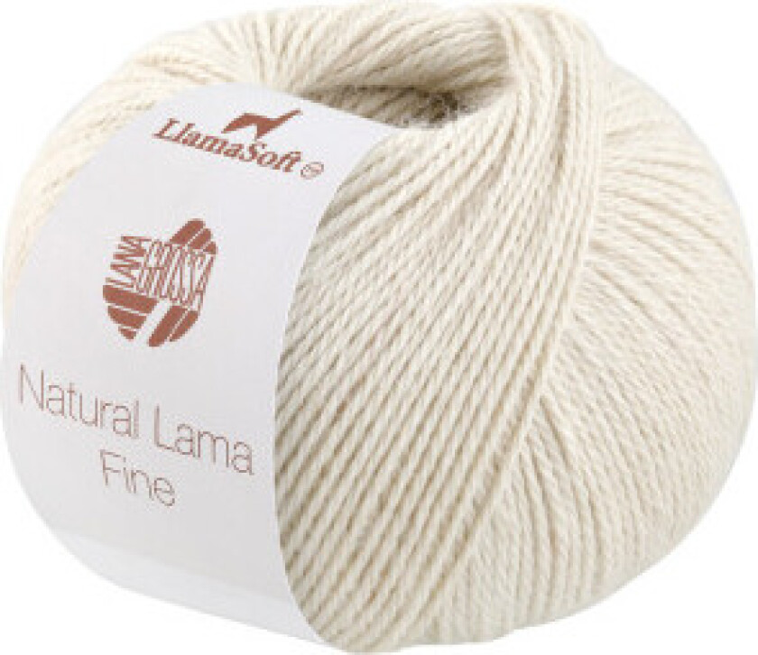 Natural Lama Fine Garn 109 Natur