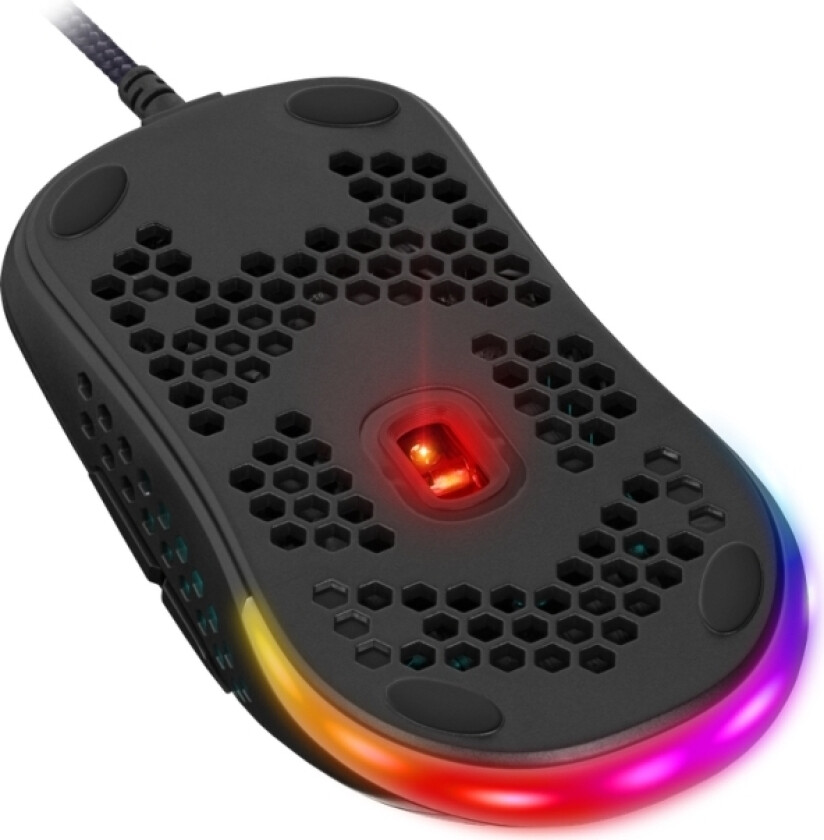 Defender Shepard GM-620L kablet spillmus - USB-A (12 800 DPI) høyre hånd