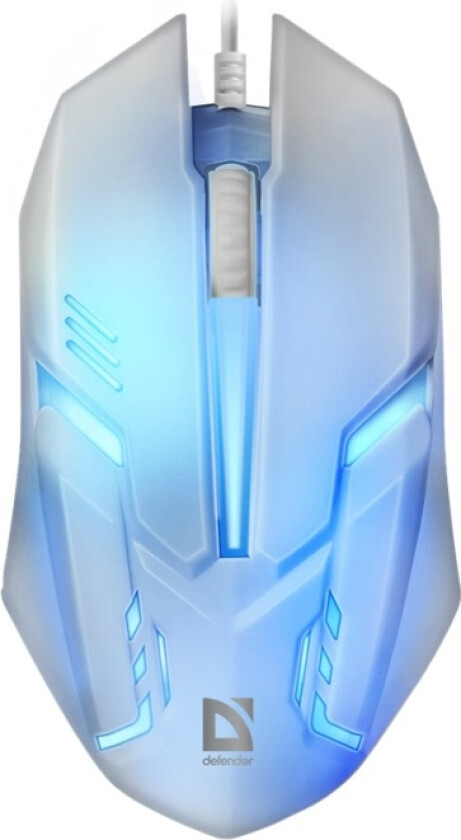 Defender ?yber MB-560L Ambidextrous Wired Gaming Mouse - USB-A (1200DPI)