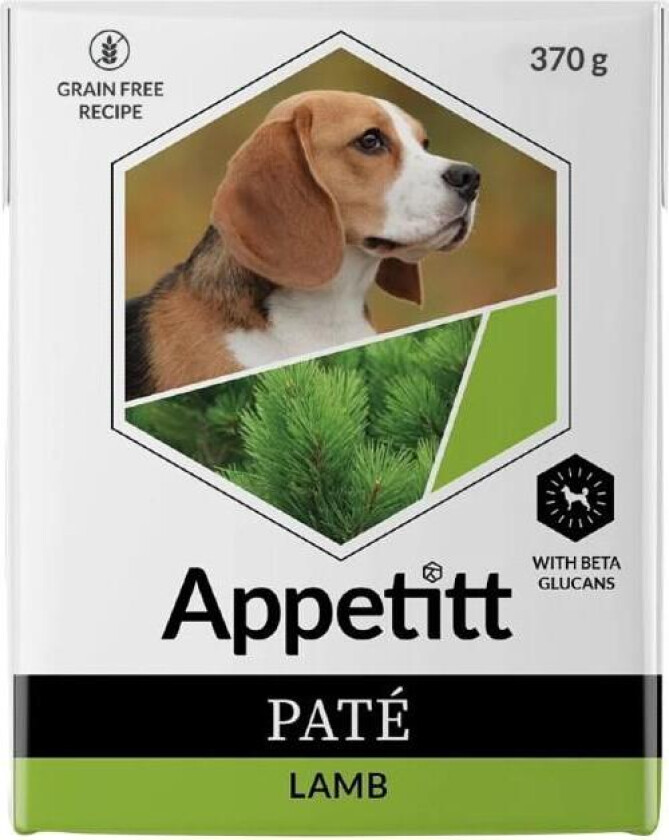 Paté Lam Våtfôr til hund 370 g