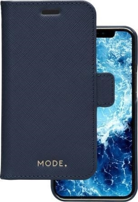 Dbramante1928 New York lommebokdeksel til iPhone 12 Mini (ocean blue)