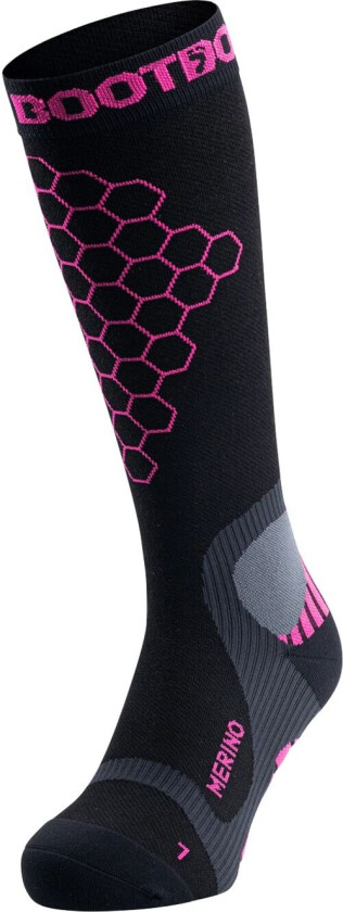 Alpine Socks BD Comfort PFI 70 22/23, alpinsokker unisex BLACK / PINK