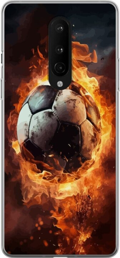 Mobildeksel til OnePlus 8 med Fotball motiv