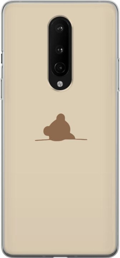 Mobildeksel til OnePlus 8 med Nalle motiv