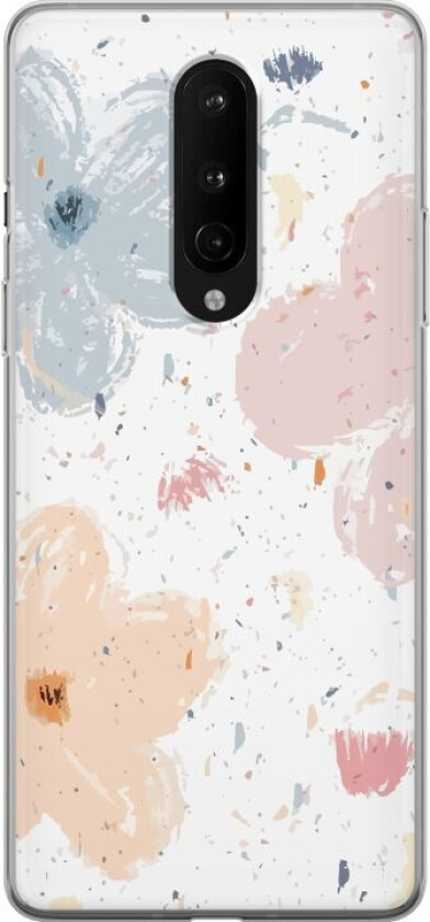 Mobildeksel til OnePlus 8 med Blomster motiv