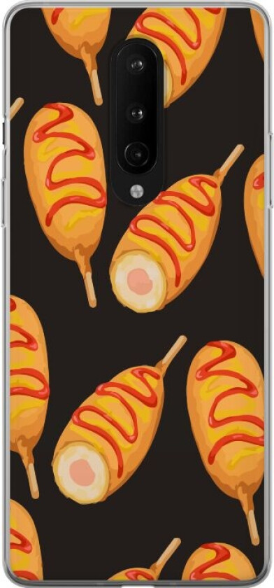 Mobildeksel til OnePlus 8 med Kyllinglår motiv