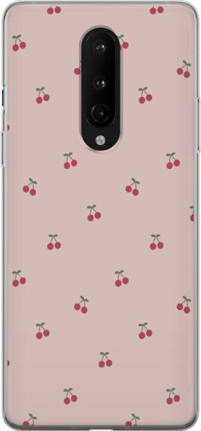 Mobildeksel til OnePlus 8 med Kirsebær motiv