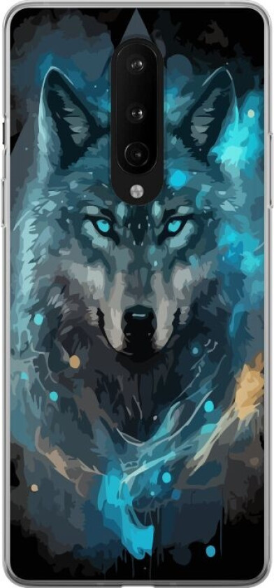 Mobildeksel til OnePlus 8 med Ulve motiv