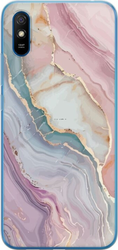 Mobildeksel til Xiaomi Redmi 9AT med Marmor motiv