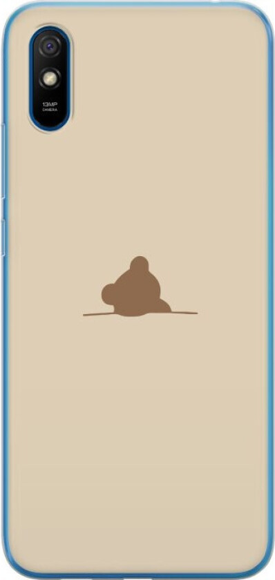 Mobildeksel til Xiaomi Redmi 9AT med Nalle motiv