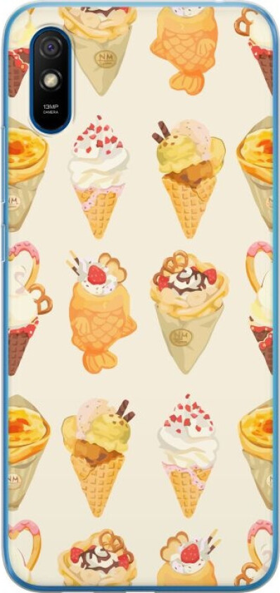 Mobildeksel til Xiaomi Redmi 9AT med Glassig motiv