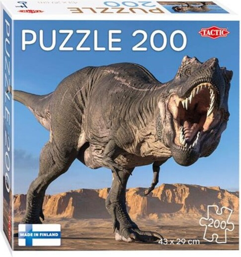 Jigsaw puzzle Tyrannosaurus 200 pcs. Gulv