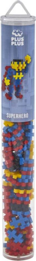 Plus-Plus Superhero 100 stk Tube