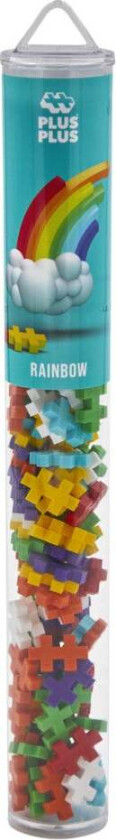 Plus-Plus Rainbow Mix 100 stk Tube