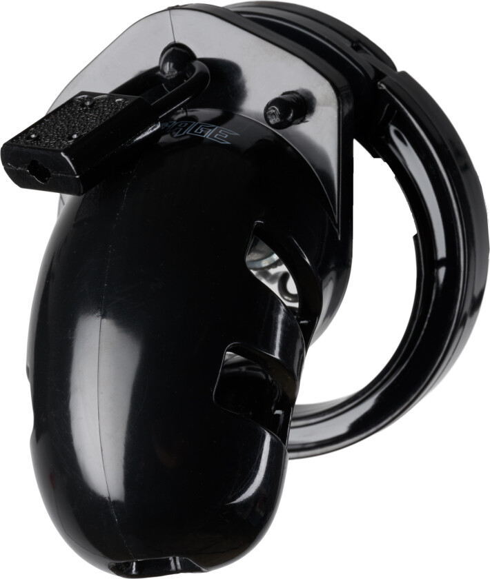 Mancage 13 Justerbart Kyskhetsbur - Svart