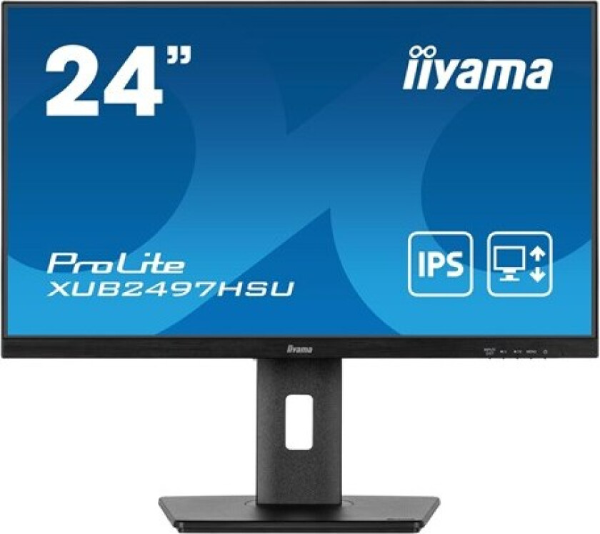 24" iiyama ProLite XUB2497HSU-B1 - LED monitor - Full HD (1080p) - 24" - 1 ms - Skjerm