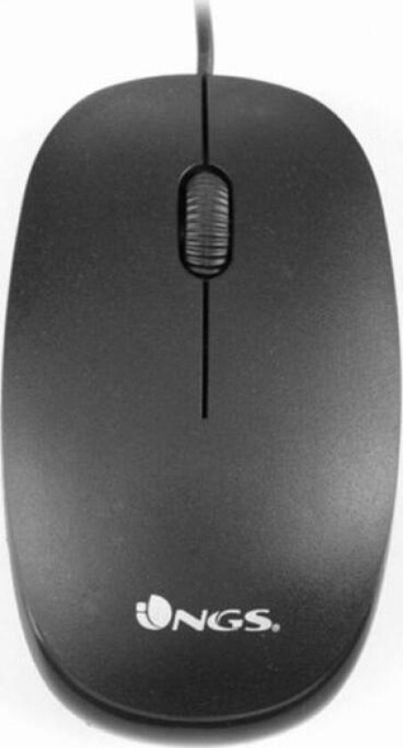 Optisk Datamus NGS FLAME 1000 dpi Svart