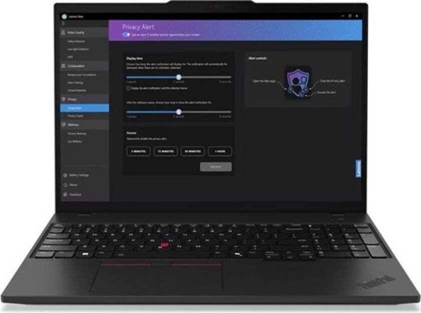 ThinkPad T16 Gen 3 - 16" - Intel Core Ultra 5 - 125U - 16 GB RAM - 512 GB SSD - Nordic (Danish/Finnish/Norwegian/Swedish)