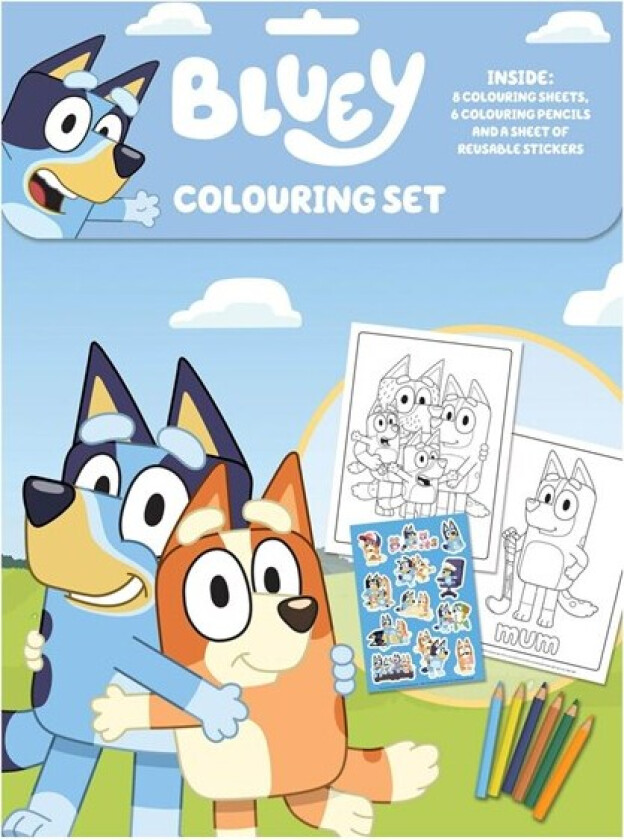 Bluey Color Set