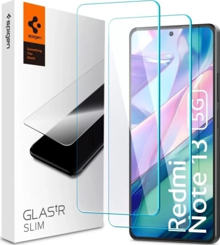 Glass tR Slim 2 Pack - Xiaomi Redmi Note 13