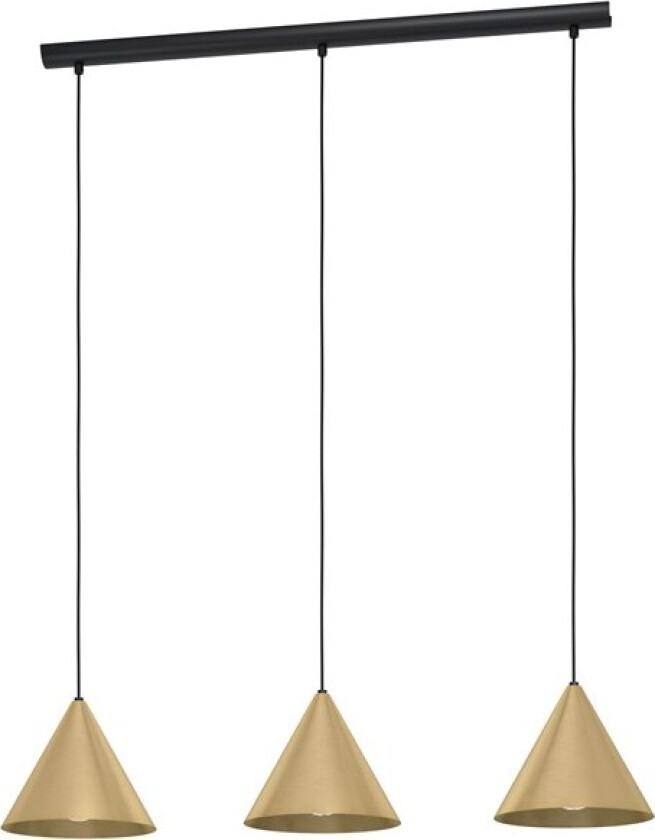 NARICES pendant light brushed brass gold