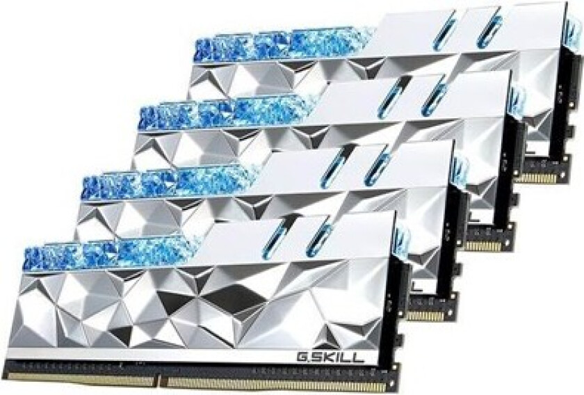 Trident Z Royal Elite DDR4-3600 - 32GB - CL16 - Quad Channel (4 pcs) - Intel XMP - Sølv med RGB