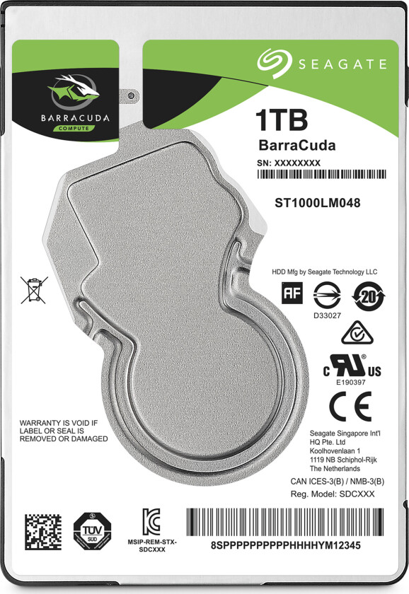 Harddisk Seagate ST1000LM048 1TB 5400 rpm 2,5