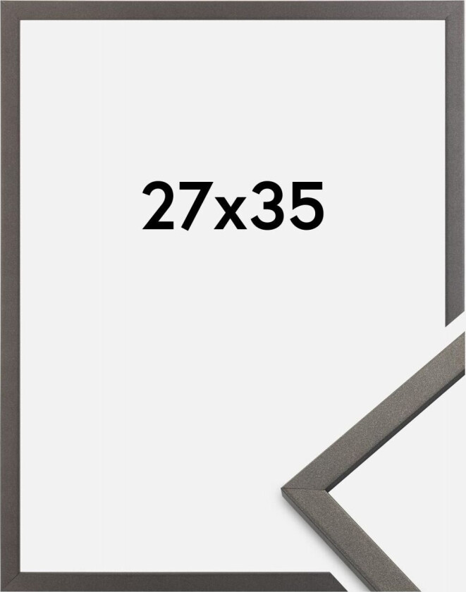 Ramme Edsbyn Grafitt 27x35 Cm
