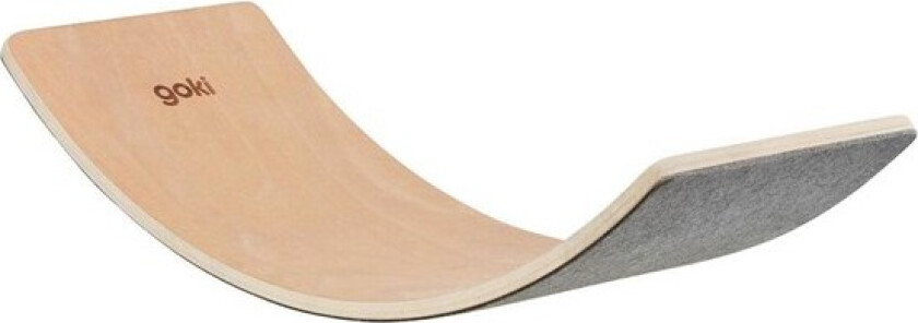Bilde av Wooden Balance Board Wave with Felt 82cm