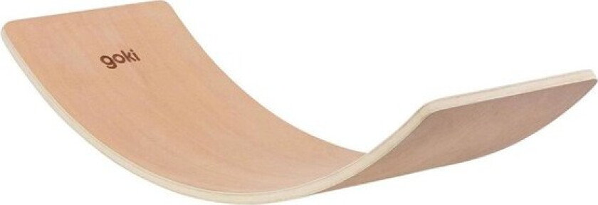Bilde av Wooden Balance Board Half Moon Natural 82cm