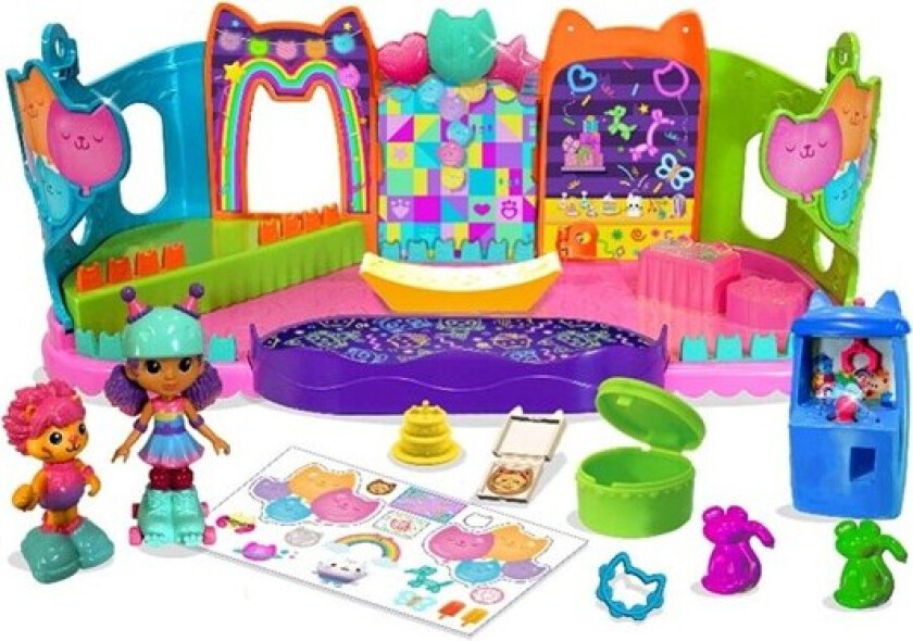 Bilde av Gabby'S Dollhouse Rooftop Roller Party Playset