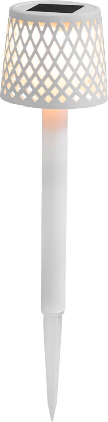 NewGarden New Garden Gretita Solar Lamp Garden Spike 4 Units White