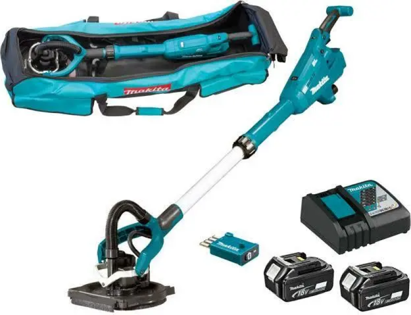 .Plaster Sander 18v Dsl800rte U 2x5.0ah Lxt Aws