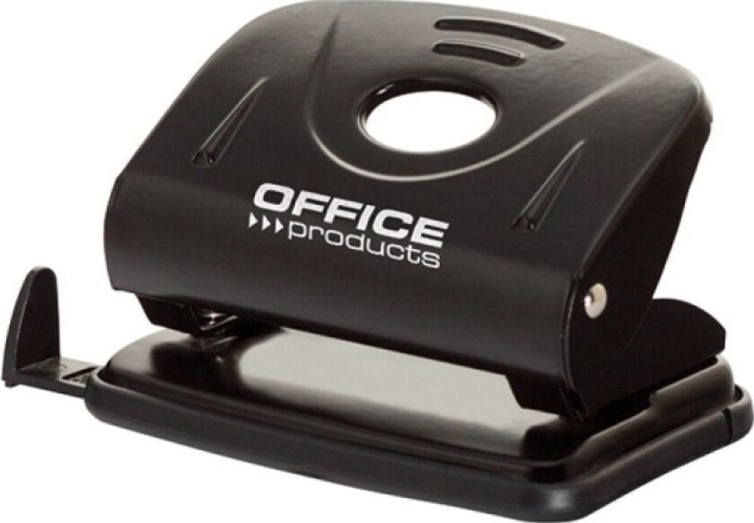 Hole Punch Office Products Hole Punch Office Products, Punches Up To 25 Sheets, Metal, Black