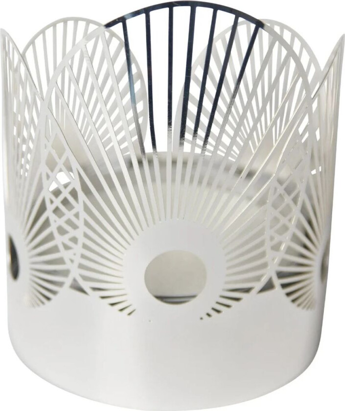 Sun lyslykt mini Ø 4,5 cm Sølv