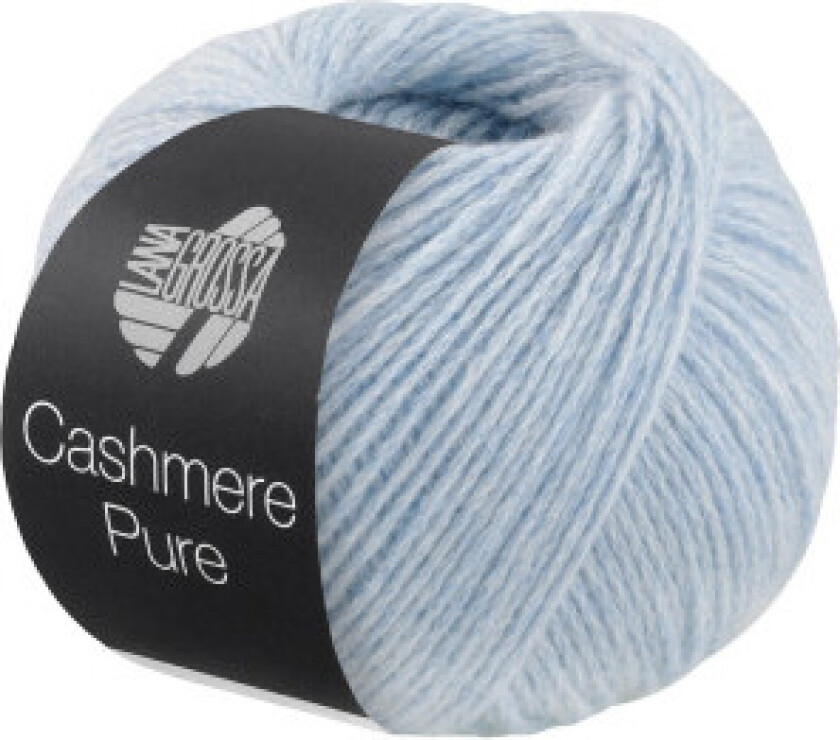 Cashmere Pure Garn 10 Lyseblå