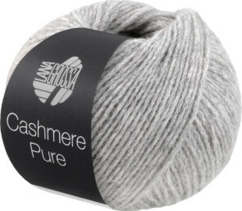 Cashmere Pure Garn 05 Lysegrå