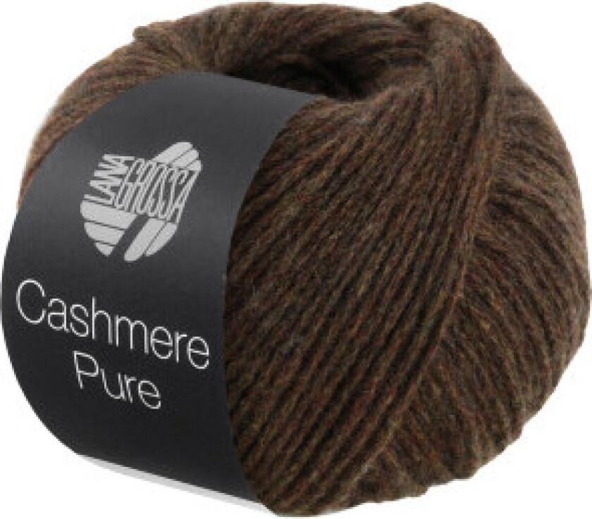 Cashmere Pure Garn 02 Gråbrun