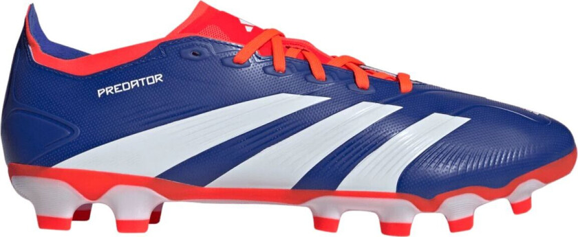 adidas Predator League MG Q3 24, fotballsko gress og kunstgress, unisex LUCBLU/FTWWHT/SOLRED