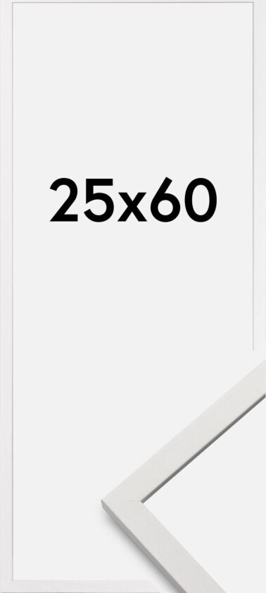 Ramme Edsbyn Hvit 25x60 Cm