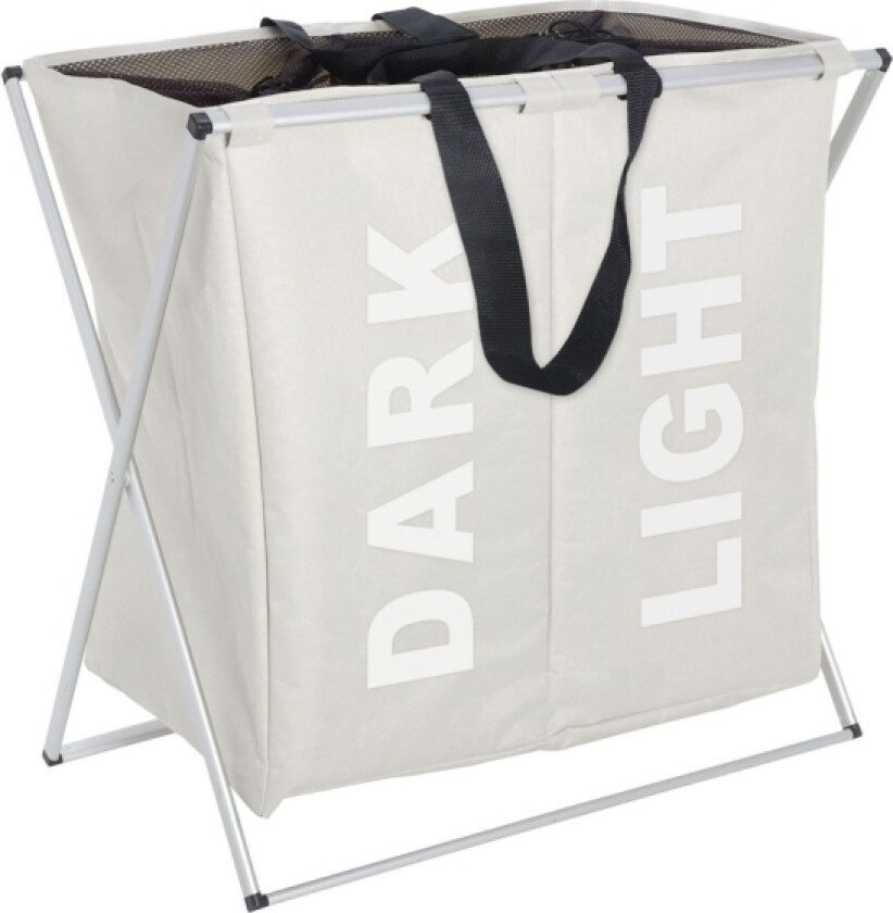 Wenko Skittentøyskurv Duo Skittentøyskurv 120 Liter 59x57 Cm, Uten, Polyester