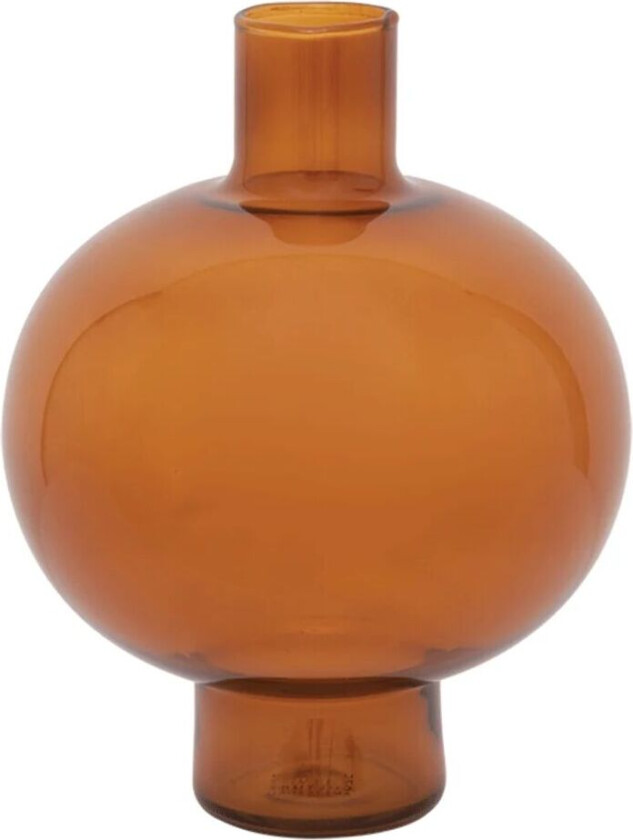 Round vase 20 cm Golden oak