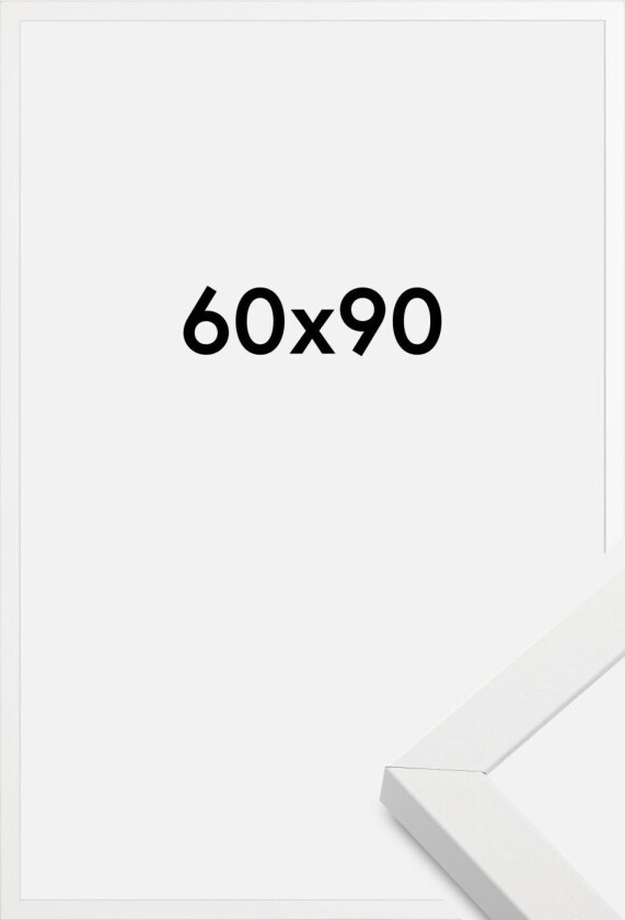 Ramme Amanda Box Hvit 60x90 Cm