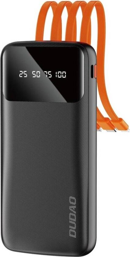 Bilde av K6pro Powerbank 10000mah 10watt 4xcables Hvid