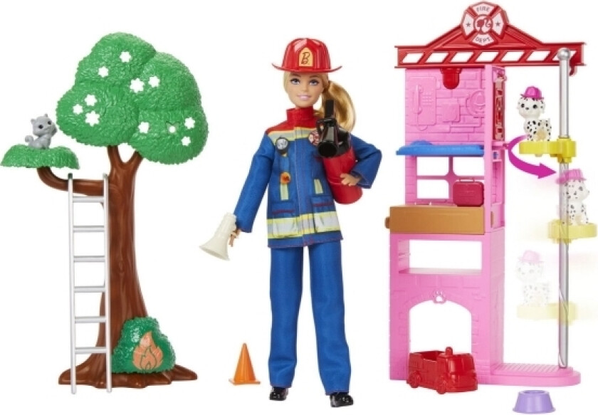 Career Fire Fighter Playset