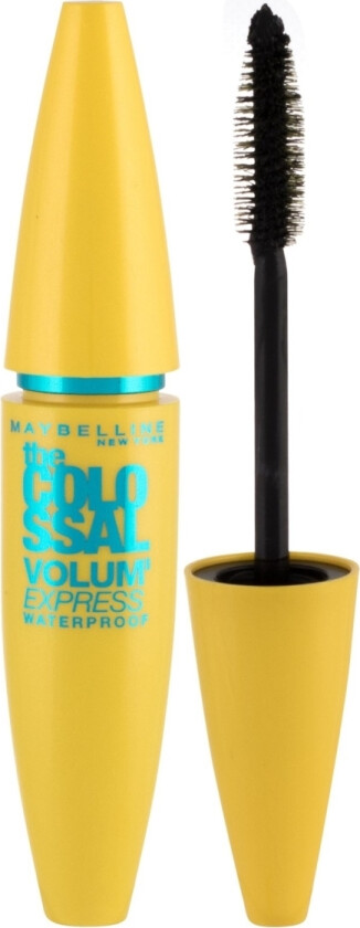 Volum''Express Colossal - Black WTP - Mascara, Sort, Waterproof, Glam Black, Volumizing / forstørre, Zwart, Kvinner