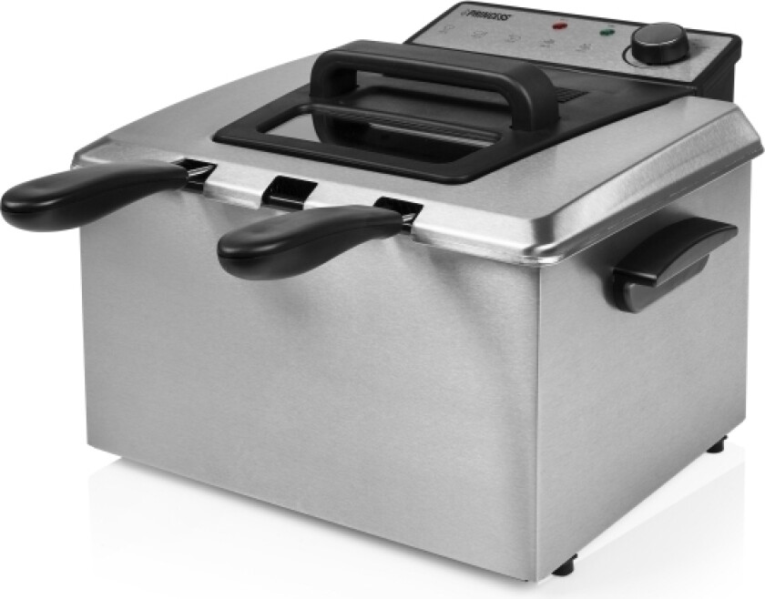 185000, Frityrkoker, 5 l, 1000 kg, 190 °C, 7 person(er), Dobbel