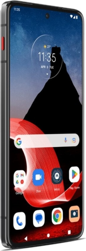 Thinkphone - 5G Smarttelefon - Dobbelt-Sim - Ram 8 Gb / Internminne 256 Gb - Poled Display - 6.55" - 2400 X 1080 Piksler (144 Hz) - 3X Bakka
