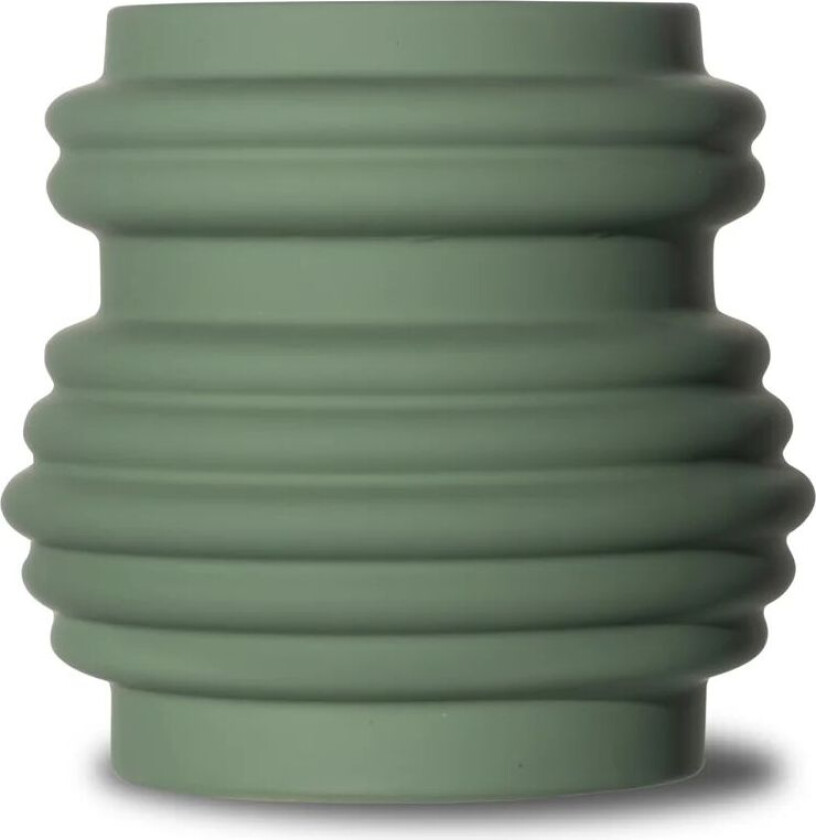 Mila vase 15 cm Grønn