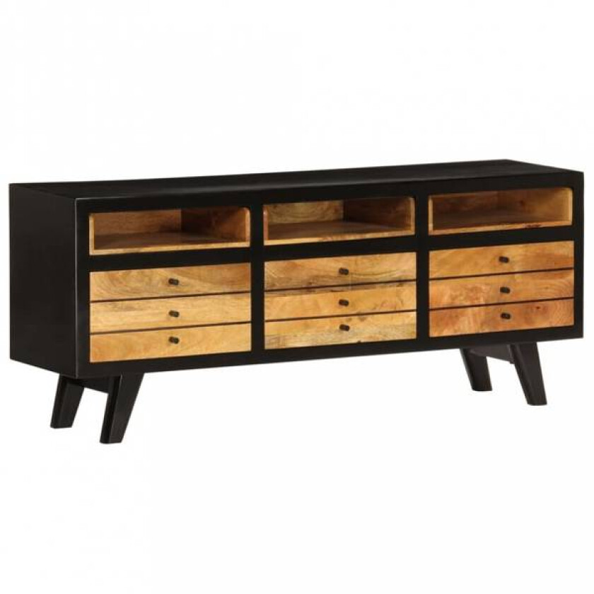 TV-benk heltre mango - 120x30x50 cm